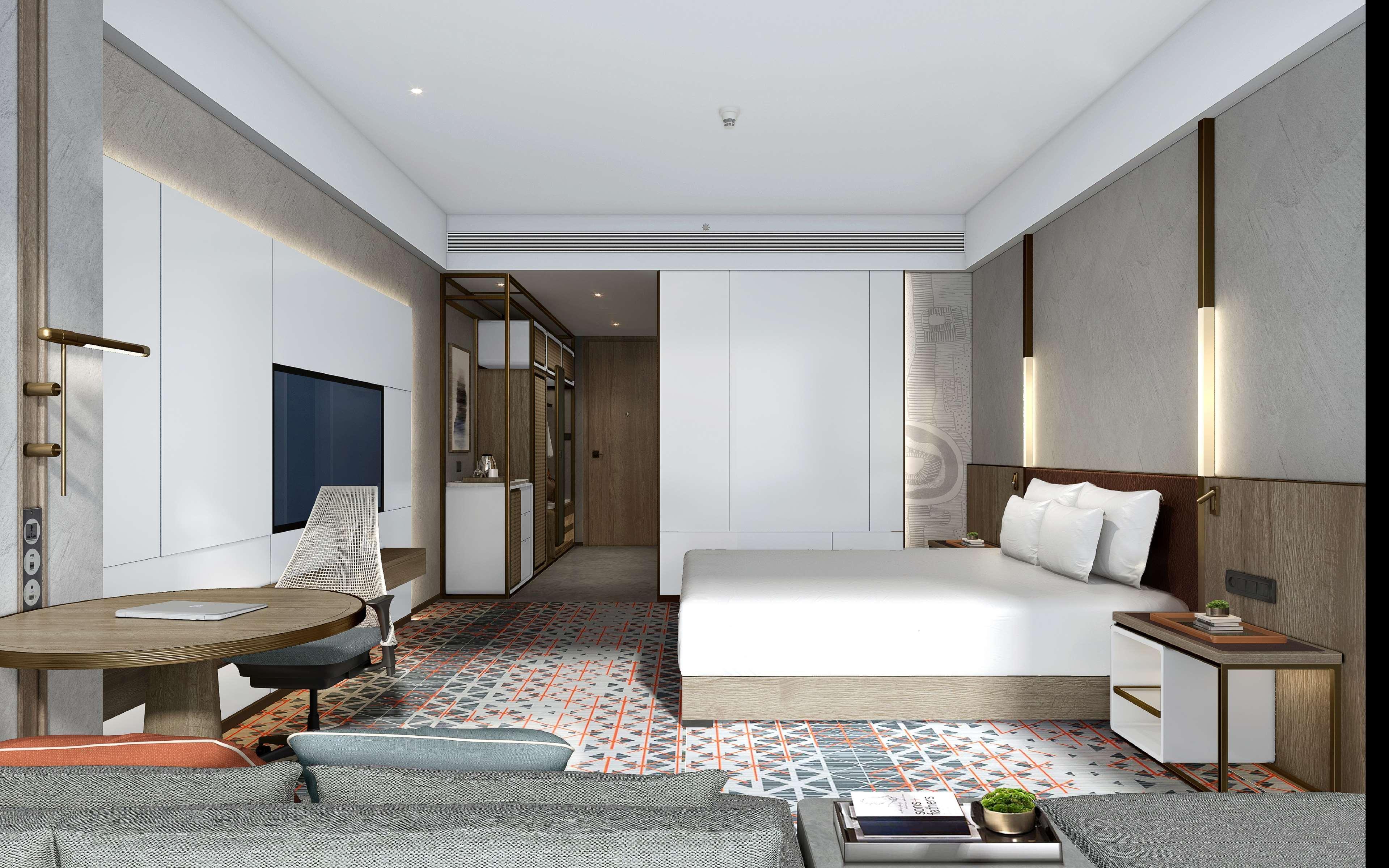 Hotel Doubletree By Hilton Kunming Airport Exterior foto