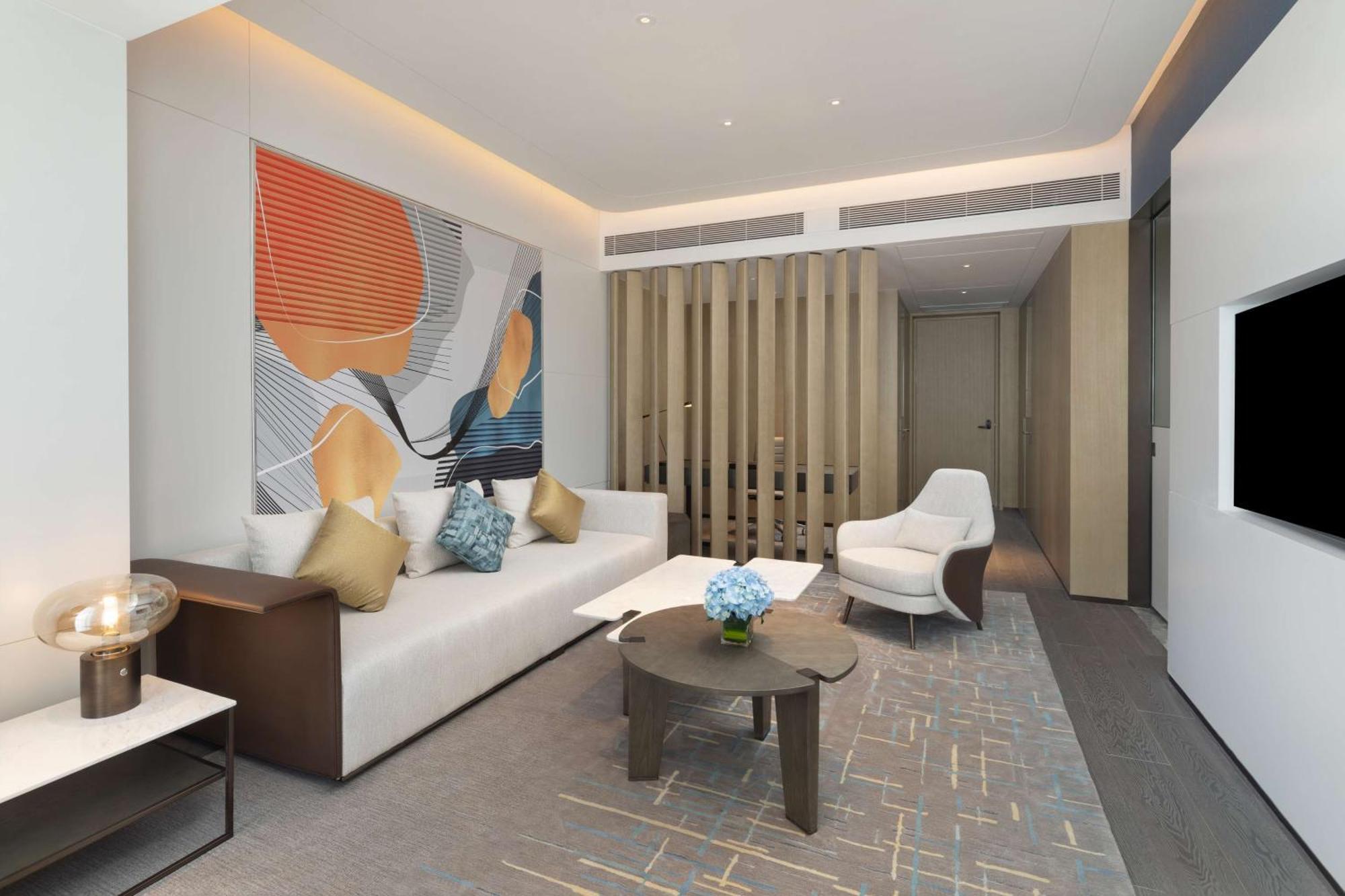 Hotel Doubletree By Hilton Kunming Airport Exterior foto
